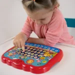 Preschool Educational Teaches Alphabet and Numbers