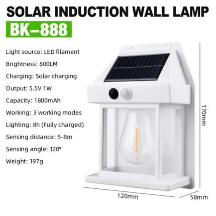 SOLAR WALL LAMP
