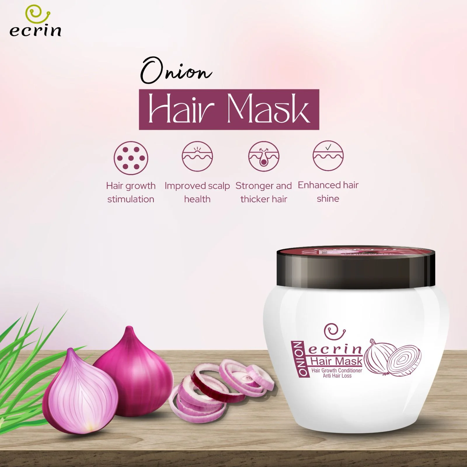 Ecrin Onion Hair Mask